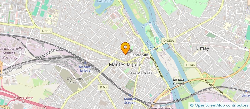 localisation de l'entreprise CHARA à MANTES-LA-JOLIE