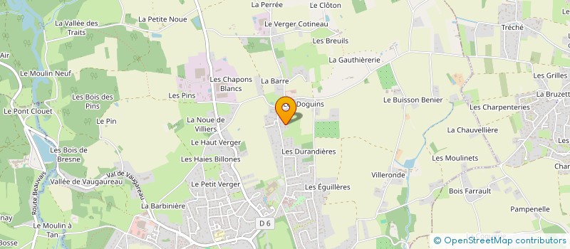 localisation de l'entreprise CHARA  LUYNES