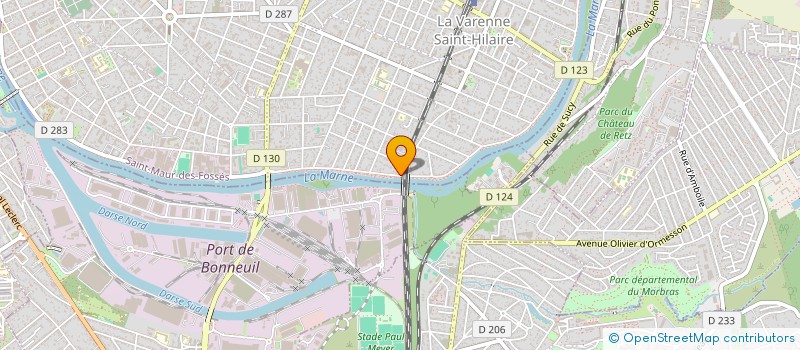 localisation de l'entreprise CHARABEL  SAINT-MAUR-DES-FOSSES