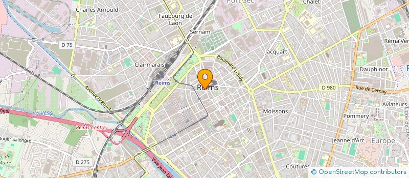 localisation de l'entreprise CHARABIA  REIMS