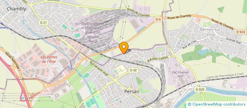 localisation de l'entreprise CHARAD PROPRETE ET SERVICES à PERSAN