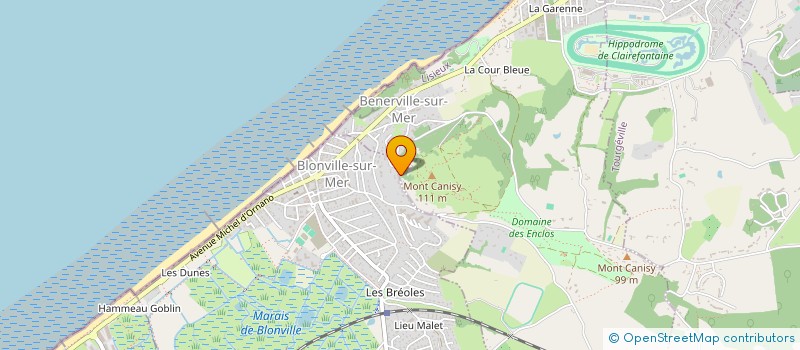 localisation de l'entreprise CHARADE à BENERVILLE-SUR-MER
