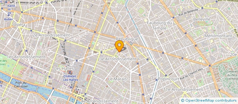 localisation de l'entreprise CHARADE PRODUCTIONS  PARIS