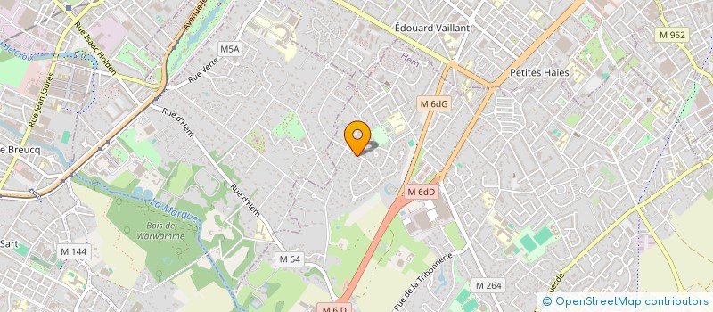 localisation de l'entreprise CHARAL PIERRE  HEM