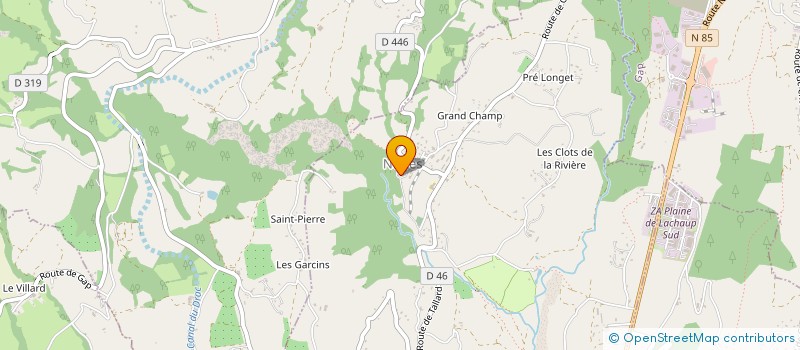 localisation de l'entreprise CHARANCON  GAP