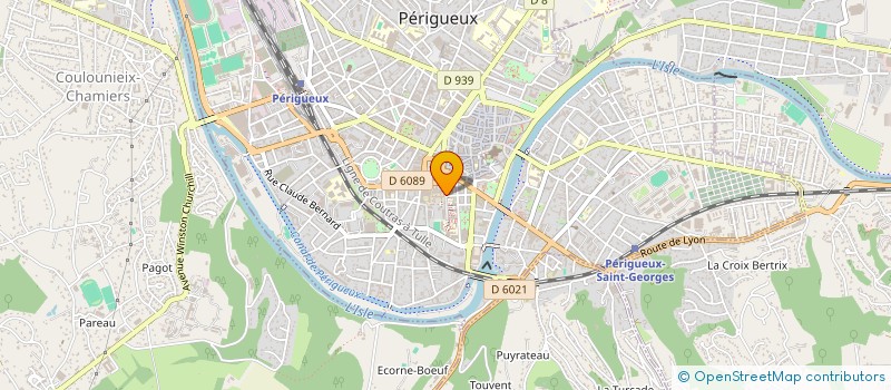 localisation de l'entreprise CHARANTON LAURENT à PERIGUEUX