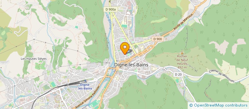 localisation de l'entreprise CHARAVIN J P MELINON J M à DIGNE-LES-BAINS