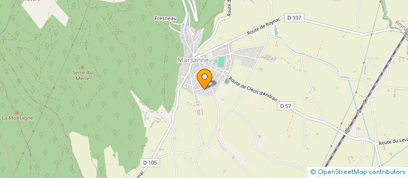 localisation de l'entreprise CHARB'INVEST  MARSANNE