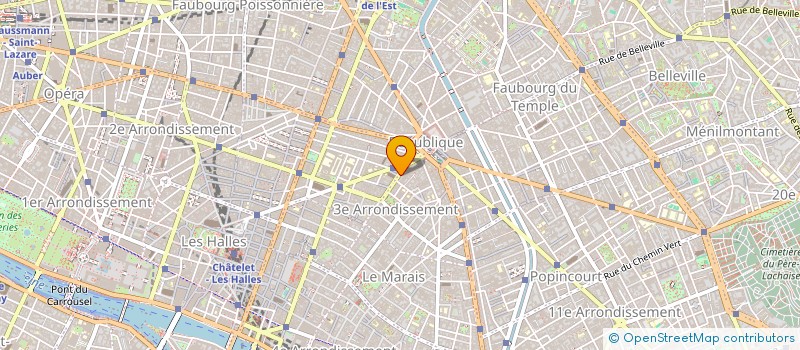 localisation de l'entreprise CHARBEL  PARIS