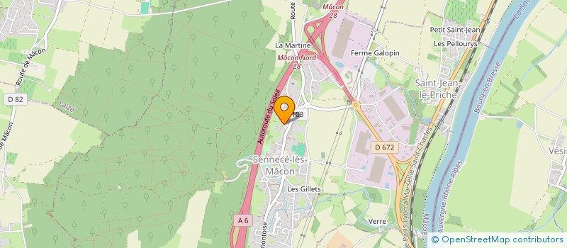 localisation de l'entreprise CHARBO MULTI SERVICES à MACON