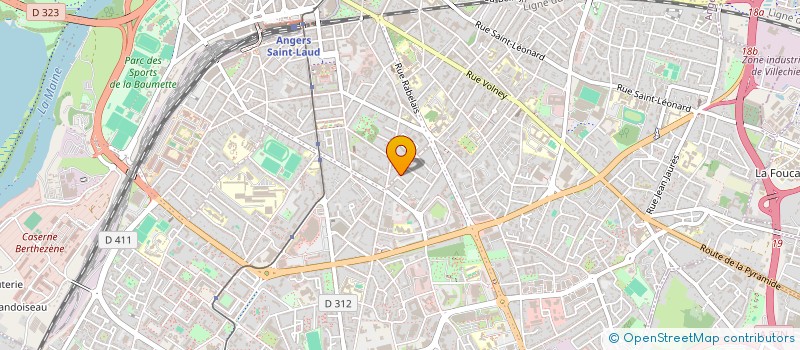 localisation de l'entreprise CHARBONDOR à ANGERS