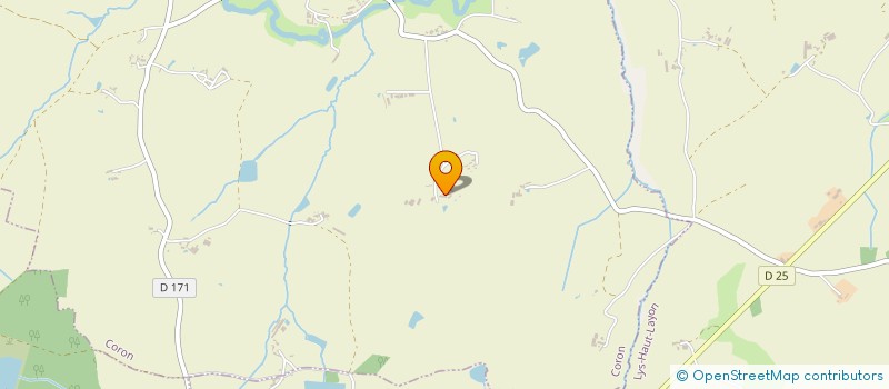 localisation de l'entreprise CHARBONNEL  CORON