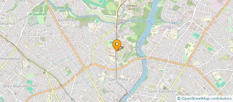 localisation de l'entreprise CHARBONNEL IMMOBILIER à NANTES