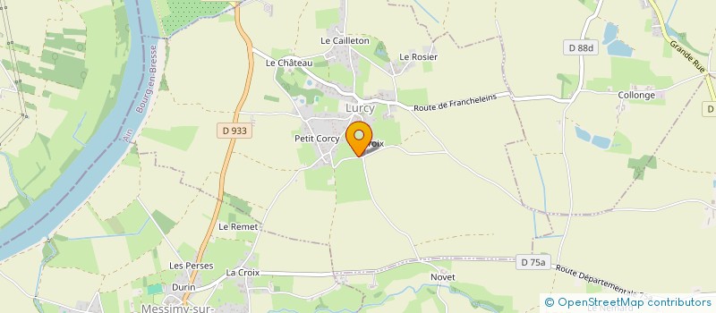 localisation de l'entreprise CHARBONNEL TA ET TP  LURCY