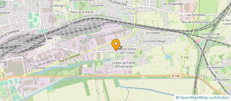 localisation de l'entreprise CHARBONNIER CEDRIC SARL à LA VILLE-AUX-DAMES