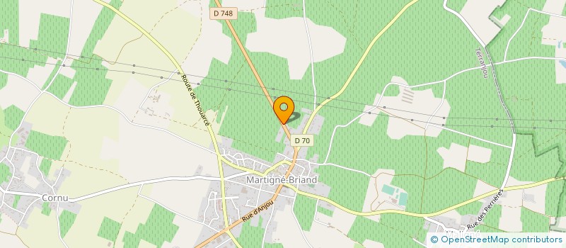 localisation de l'entreprise CHARBONNIER THOMAS  TERRANJOU