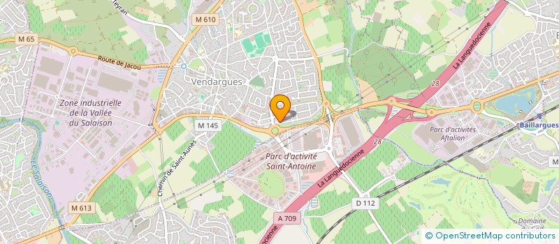 localisation de l'entreprise CHARCLEM à VENDARGUES