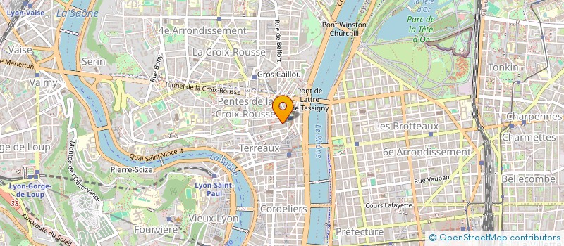 localisation de l'entreprise CHARCLO PROD à LYON