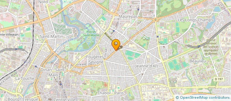 localisation de l'entreprise CHARCUTERIE 151 à RENNES