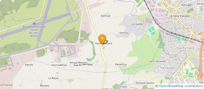 localisation de l'entreprise CHARCUTERIE A LA FERME à PLOEMEUR
