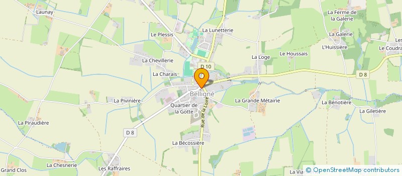 localisation de l'entreprise CHARCUTERIE A LA FERME DE LA MOSTIERE  LOIREAUXENCE