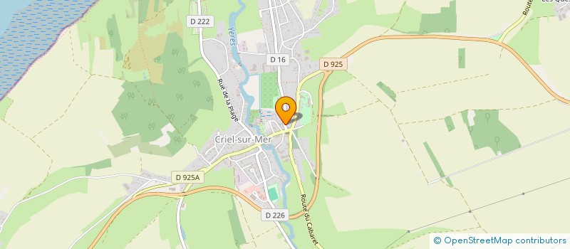 localisation de l'entreprise CHARCUTERIE AU COCHON FIN  CRIEL-SUR-MER