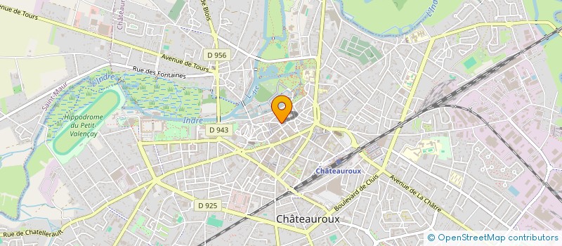 localisation de l'entreprise CHARCUTERIE BERNARDET à CHATEAUROUX