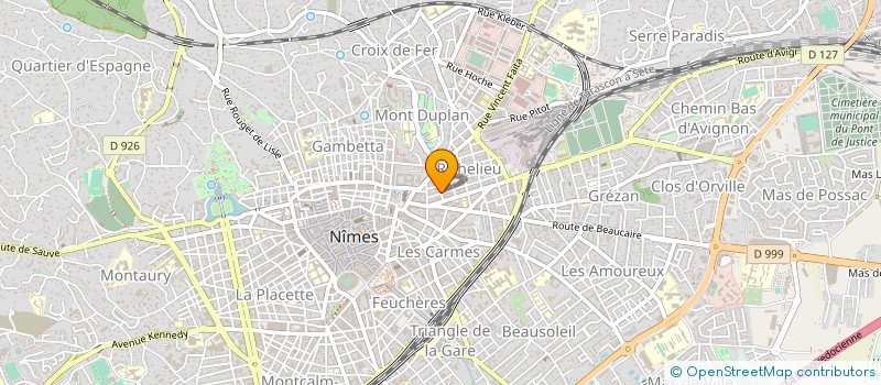 localisation de l'entreprise CHARCUTERIE CLOUX JESSICA  NIMES