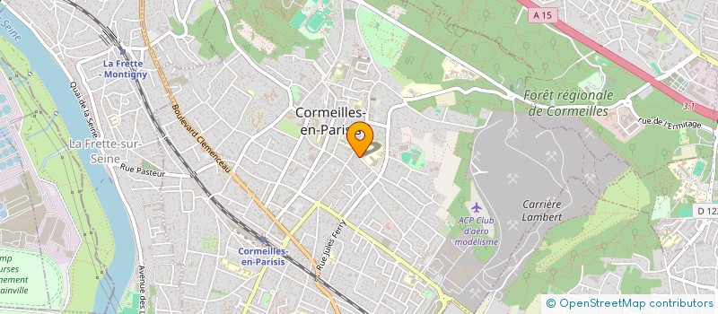 localisation de l'entreprise CHARCUTERIE COUPANEC ET TOMCZAK à CORMEILLES-EN-PARISIS