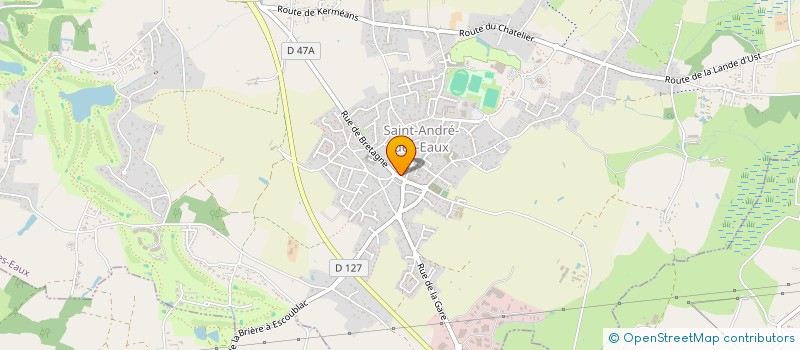 localisation de l'entreprise CHARCUTERIE DE LA BRIERE à SAINT-ANDRE-DES-EAUX