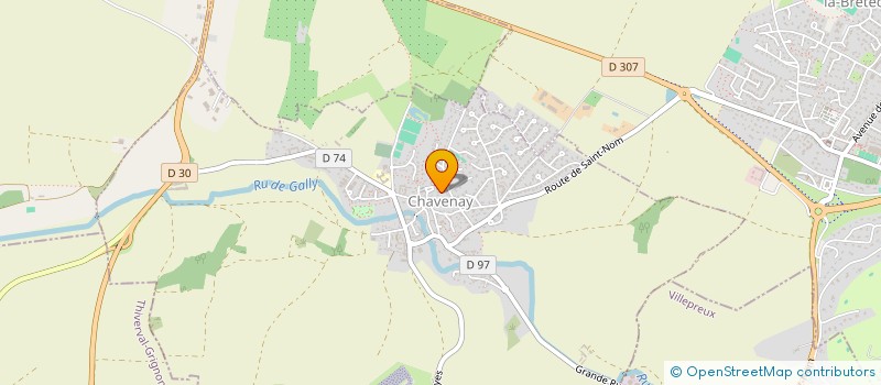 localisation de l'entreprise CHARCUTERIE DE LA SOURCE  CHAVENAY