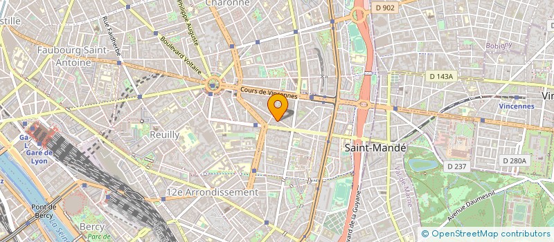 localisation de l'entreprise CHARCUTERIE DU RENDEZ-VOUS à PARIS
