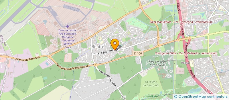 localisation de l'entreprise CHARCUTERIE ESPUCHE à MERIGNAC