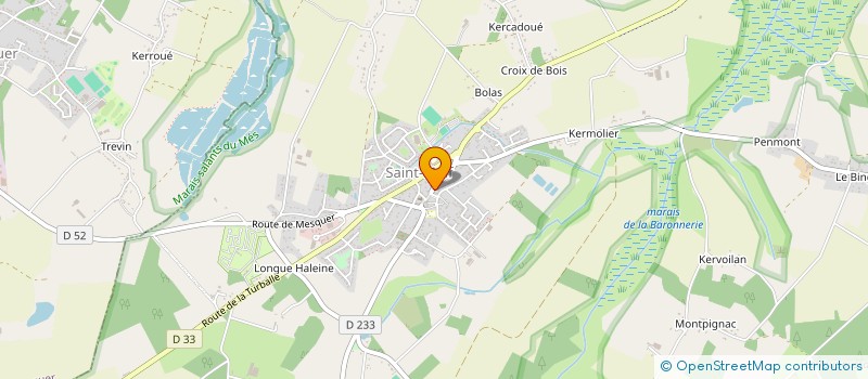 localisation de l'entreprise CHARCUTERIE GAUTREAU à SAINT-MOLF