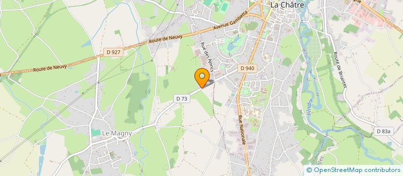 localisation de l'entreprise CHARCUTERIE JOUHANNEAU à THEVET-SAINT-JULIEN