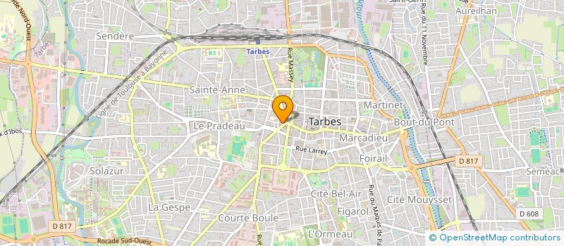 localisation de l'entreprise CHARCUTERIE LIESTA à TARBES
