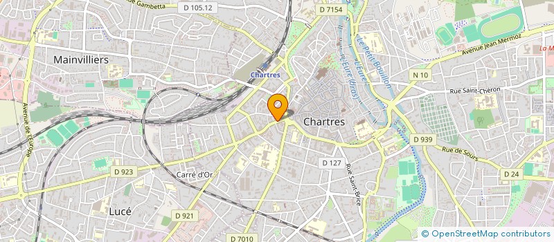 localisation de l'entreprise CHARCUTERIE MANOURY à CHARTRES