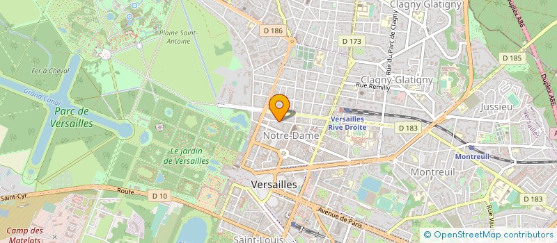 localisation de l'entreprise CHARCUTERIE NORMANDE à VERSAILLES