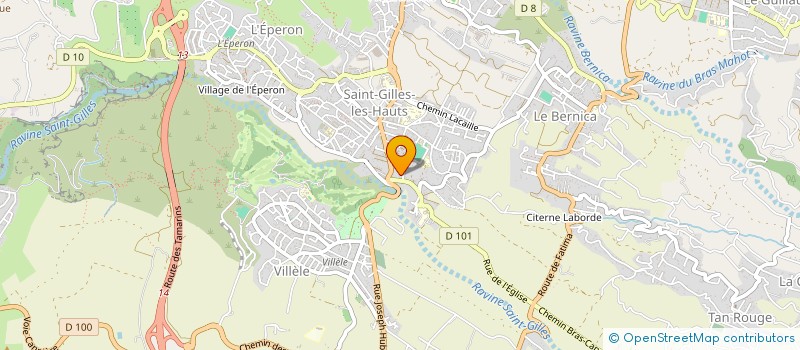 localisation de l'entreprise CHARCUTERIE SERAPHIN ET FILS à SAINT-PAUL