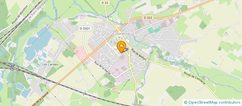 localisation de l'entreprise CHARCUTERIE SNG à CONNERRE