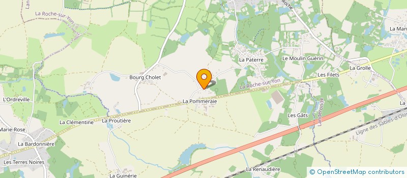 localisation de l'entreprise CHARCUTERIE SOULET à LANDERONDE