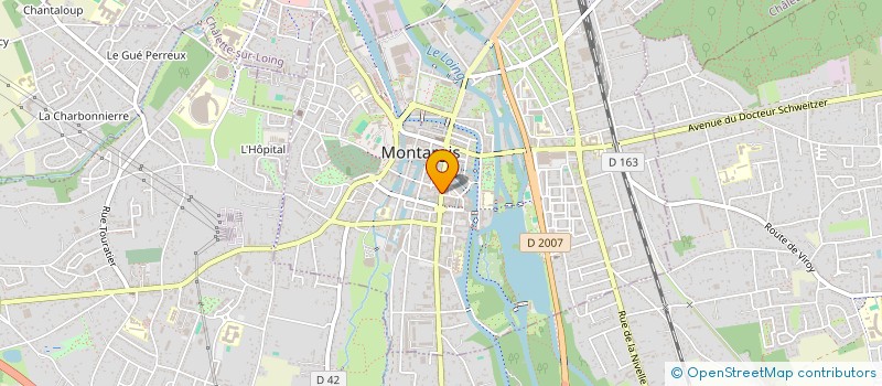 localisation de l'entreprise CHARCUTERIE ST ANTOINE à MONTARGIS