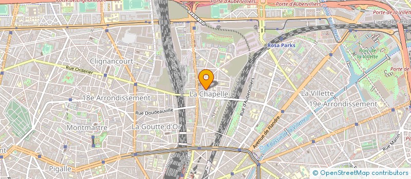 localisation de l'entreprise CHARCUTERIE-TRAITEUR CAMPIN à PARIS