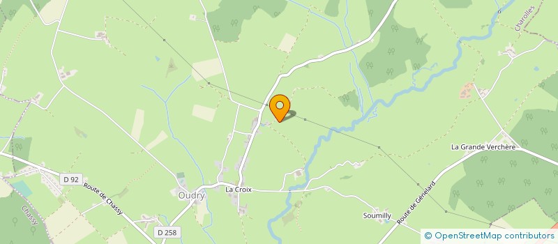 localisation de l'entreprise CHARCUTERIE TRAITEUR LA MONTCELIENNE  CIRY-LE-NOBLE