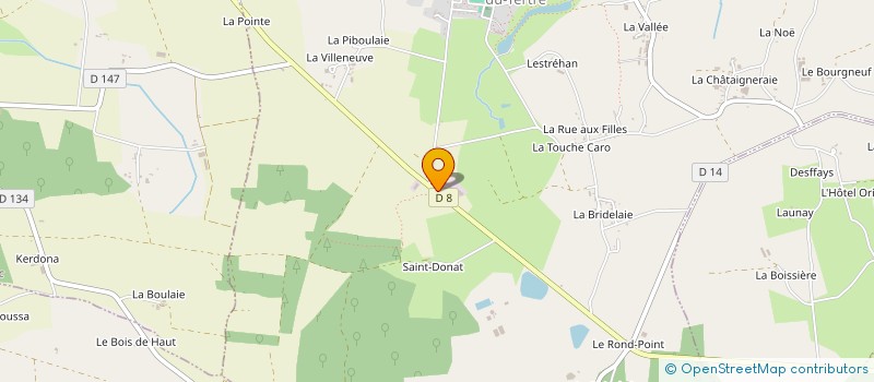 localisation de l'entreprise CHARCUTERIES ARTISANALES PAYS JOSSELIN à CARENTOIR