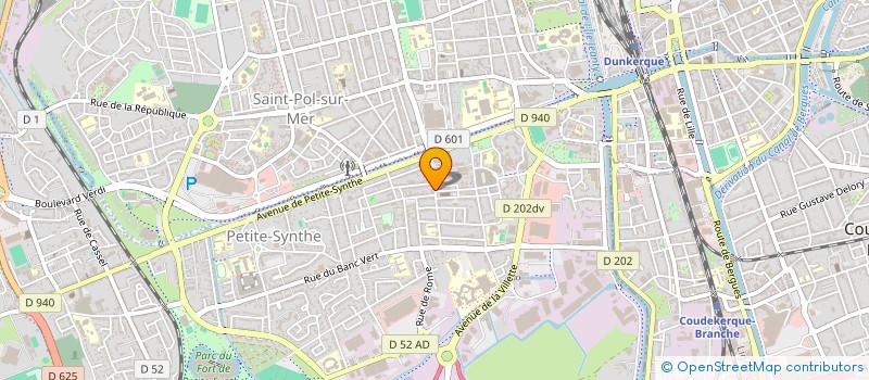 localisation de l'entreprise CHARCUTIER TRAITEUR DESCHAMPS à DUNKERQUE