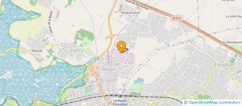 localisation de l'entreprise CHARCYTERIE BODIN à LA BAULE-ESCOUBLAC