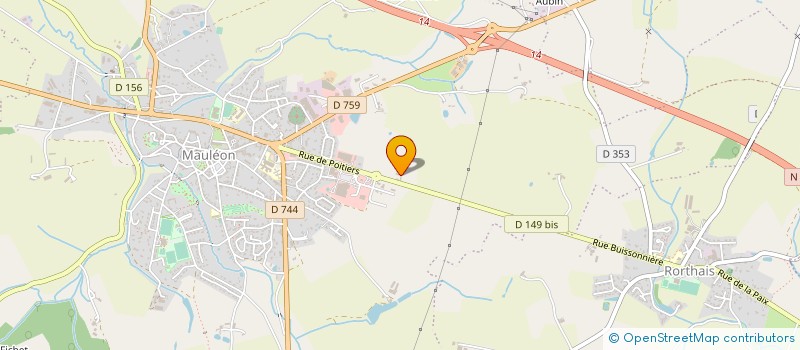 localisation de l'entreprise CHARDAM  MAULEON