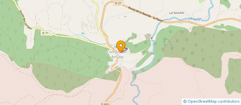 localisation de l'entreprise CHARDAN  LA ROQUE-ESCLAPON