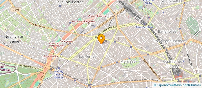 localisation de l'entreprise CHARDARD ET COMPAGNIE  PARIS